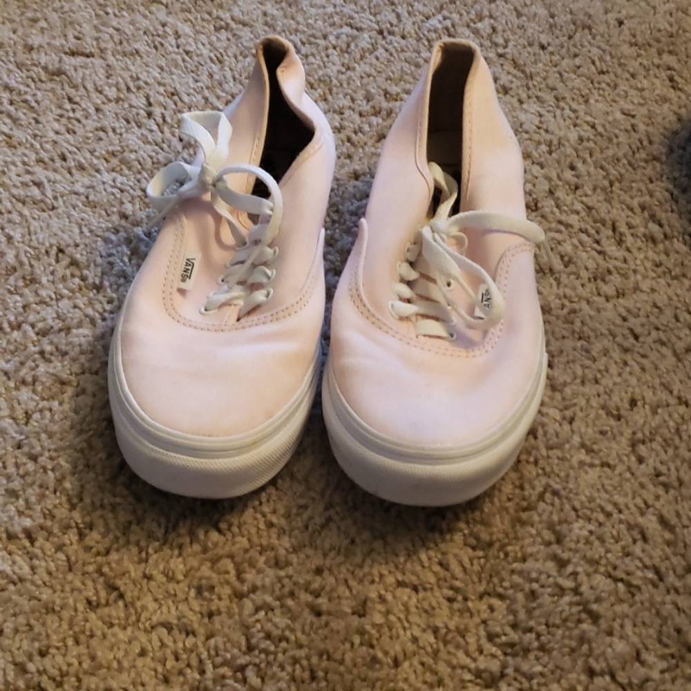Light pink Vans